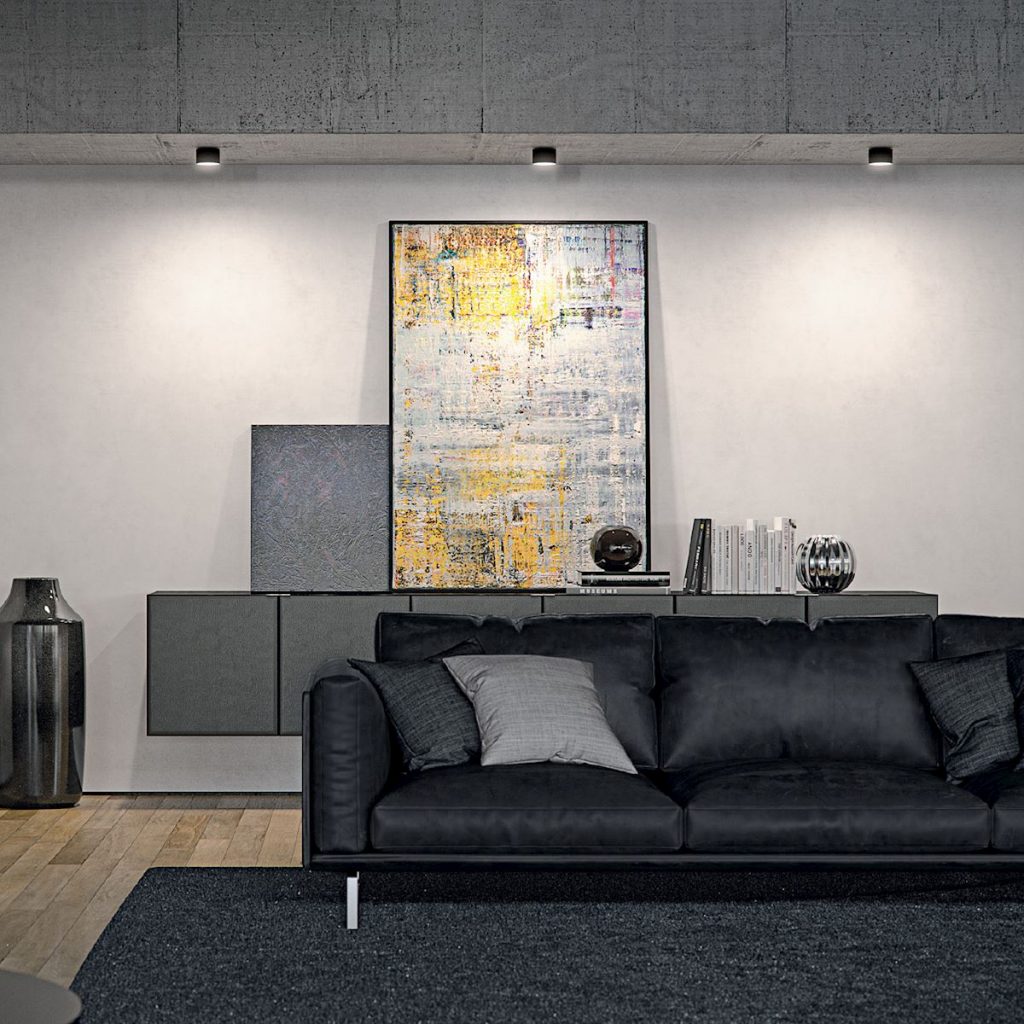 Bega – Residential Interior Semi-recessed downlight