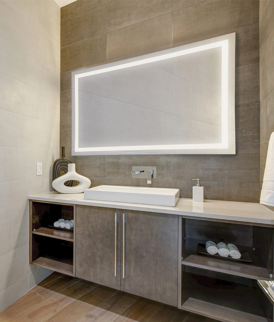 Eurofase- Mirrors Rectangular, Edge-lit , Touch Sensor Switch