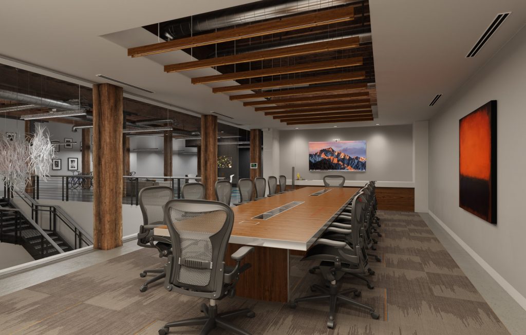 Mojo Illumination - Commercial Interior 7 - Wood Finish Linear Pendant "Woody"