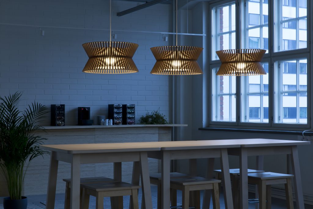 Secto Commercial Interior Kontro 6000 modern chandelier